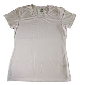 32° cool Women’s Scoop neck Stretch Base Layer T-Shirt White Medium